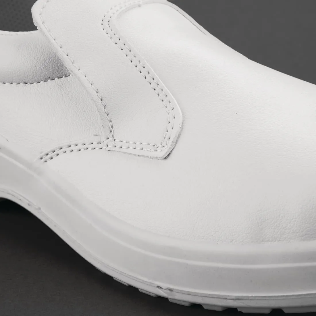 A801-39 Slipbuster Lite Unisex Safety Slip On White Size 39