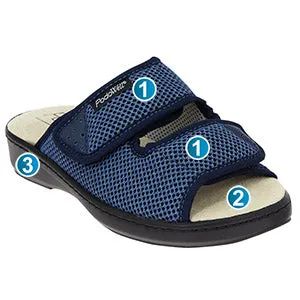 Addax - Wide Orthopedic Slip On Sandal