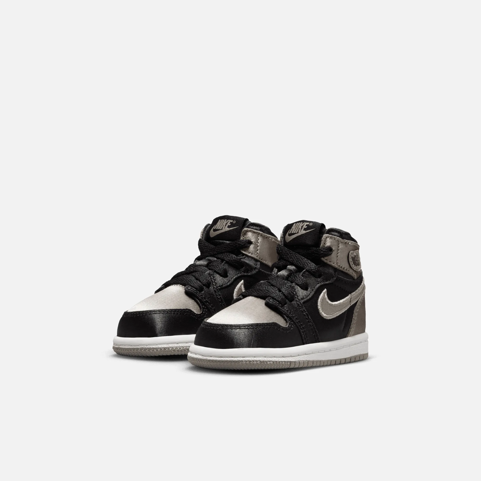 Air Jordan Kids' 1 Retro High OG Satin Shadow (TD)