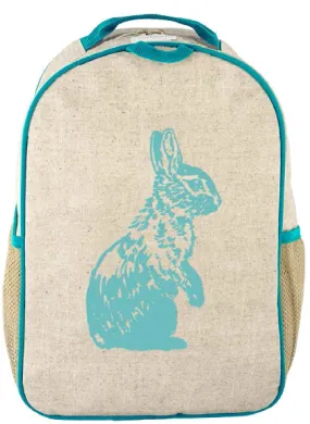 Aqua Bunny Toddler Backpack