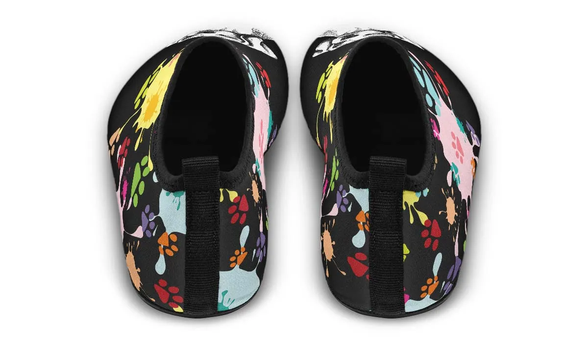 Artsy Beagle Aqua Barefoot Shoes