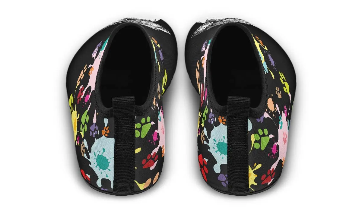 Artsy Dachshund Aqua Barefoot Shoes