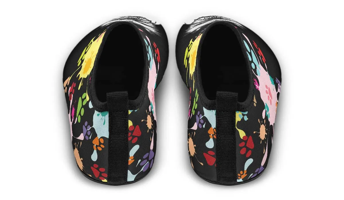 Artsy Yorkie Aqua Barefoot Shoes