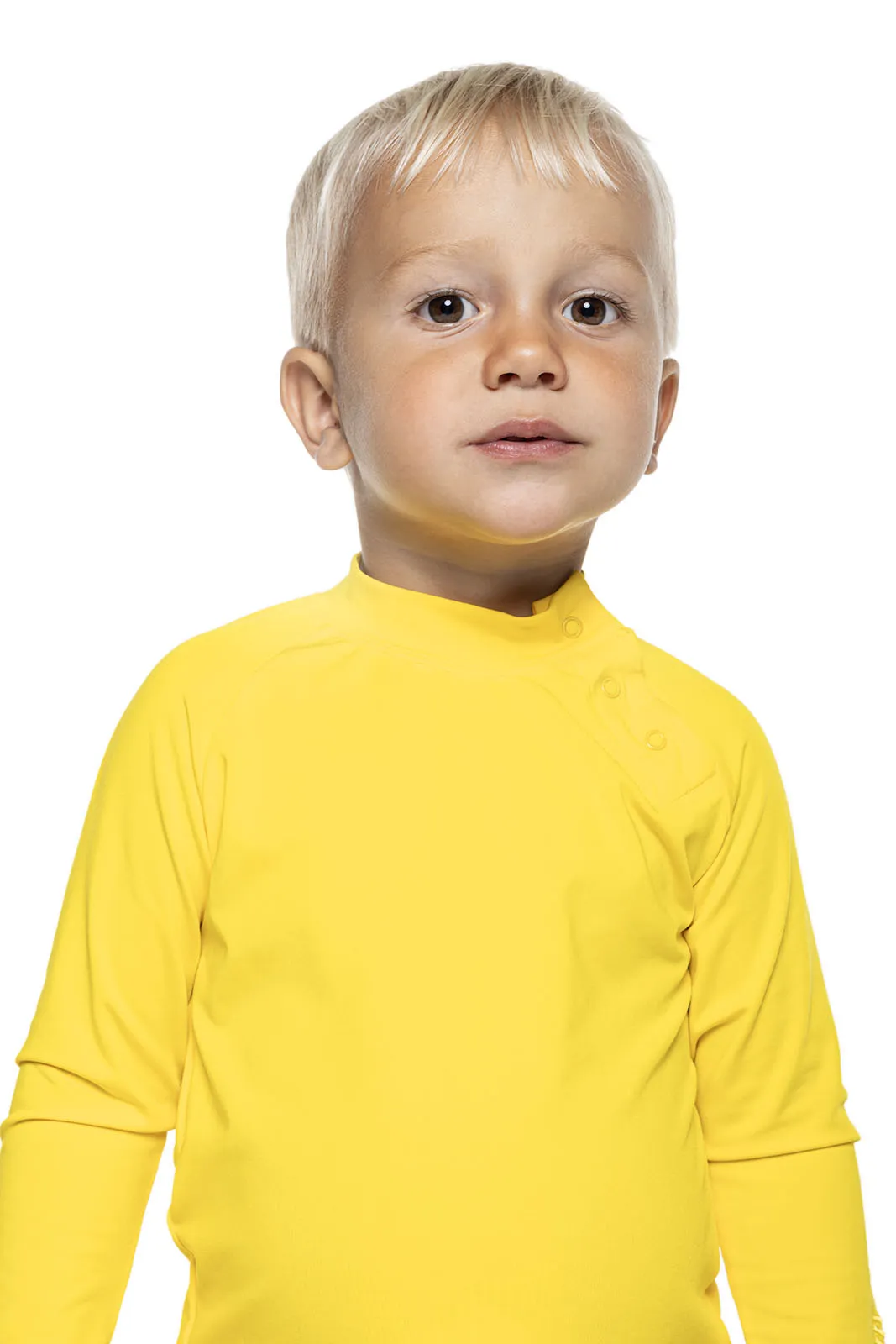 Baby Island Rash Guard Set | Bold Yellow