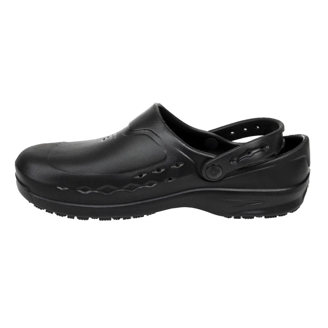 BB569-45 Shoes for Crews Zinc Clogs Black Size 45