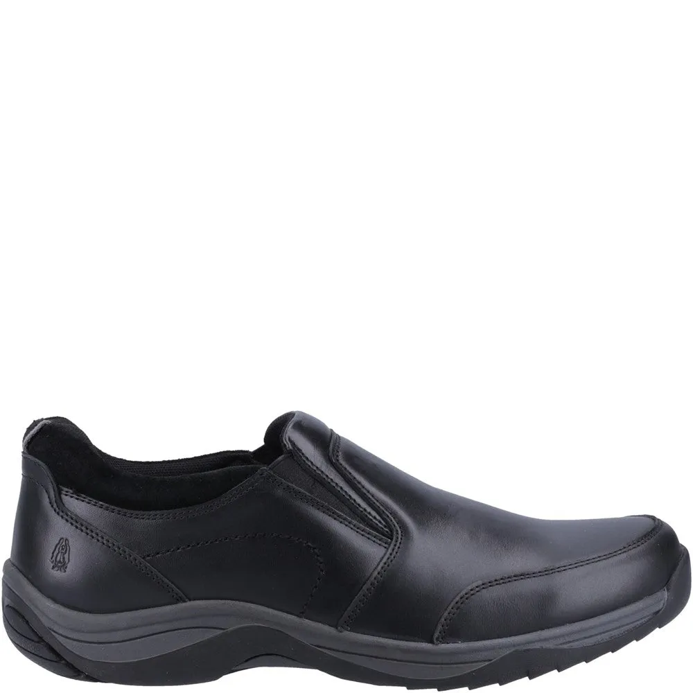 Black Donald Slip On Shoes