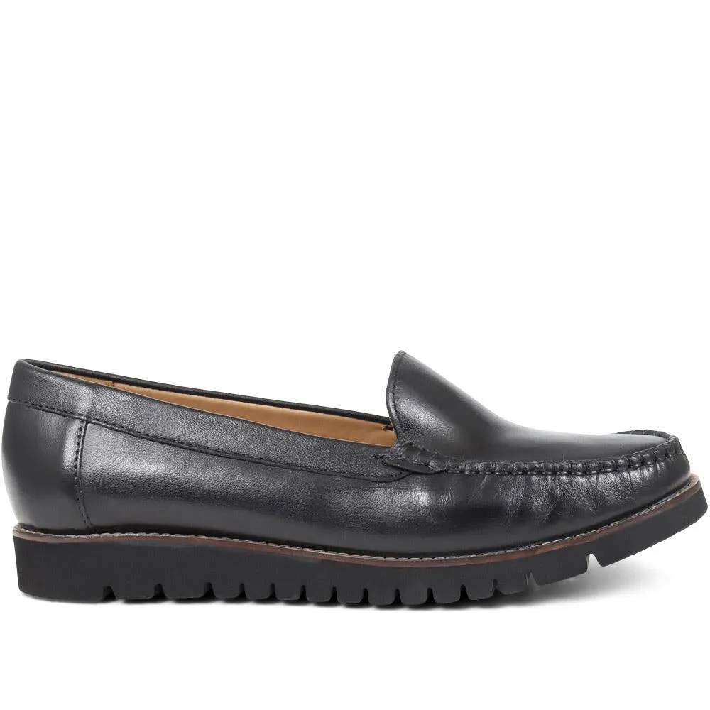 Casual Leather Loafers - NAP38009 / 324 409