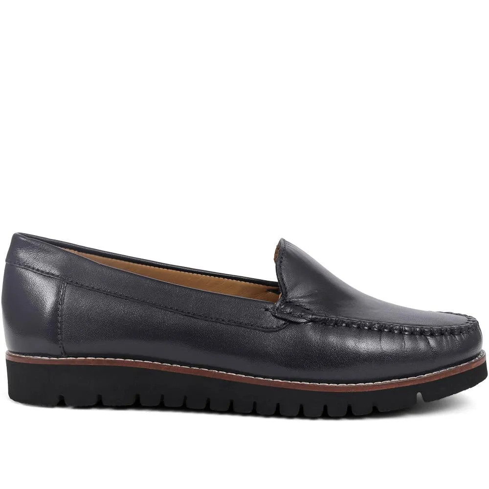 Casual Leather Loafers - NAP38009 / 324 409