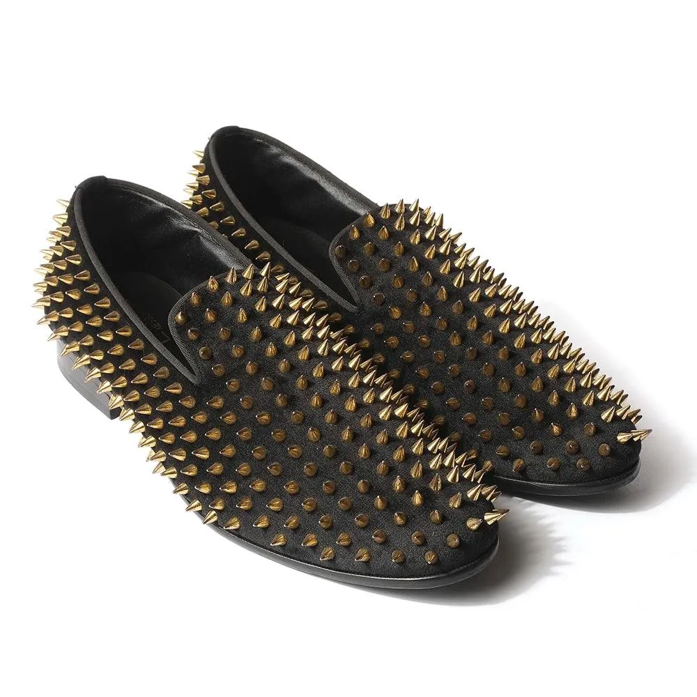 Charlotte 700 Golden Studs Loafers