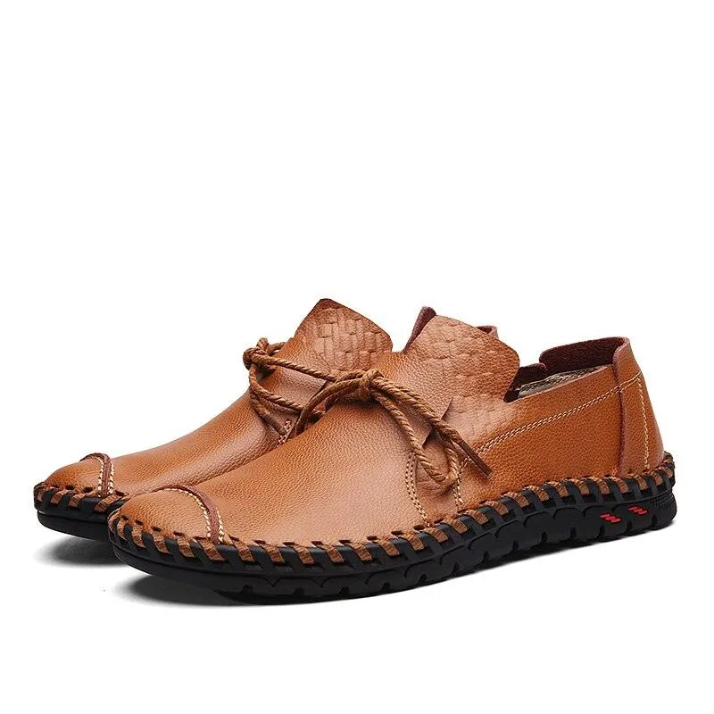 Edie - Slip-On Leather Loafers