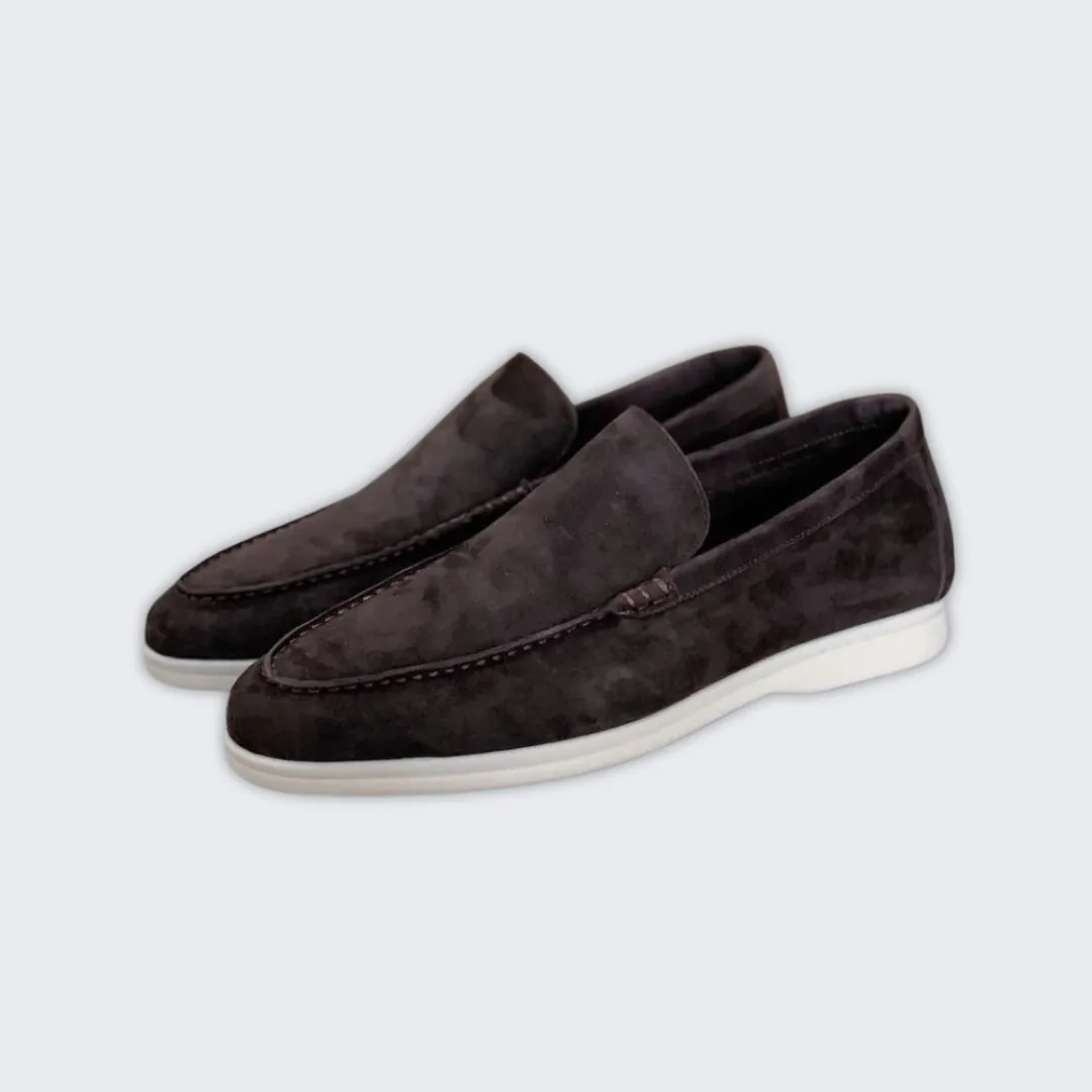 Elegant Suede Loafers for Men | Versatile Comfort & Style