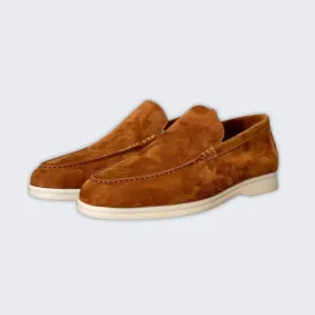 Elegant Suede Loafers for Men | Versatile Comfort & Style