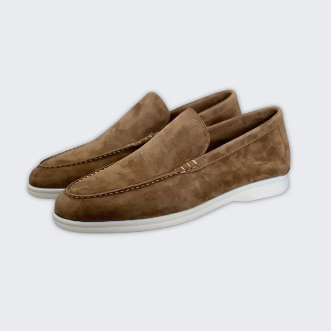 Elegant Suede Loafers for Men | Versatile Comfort & Style