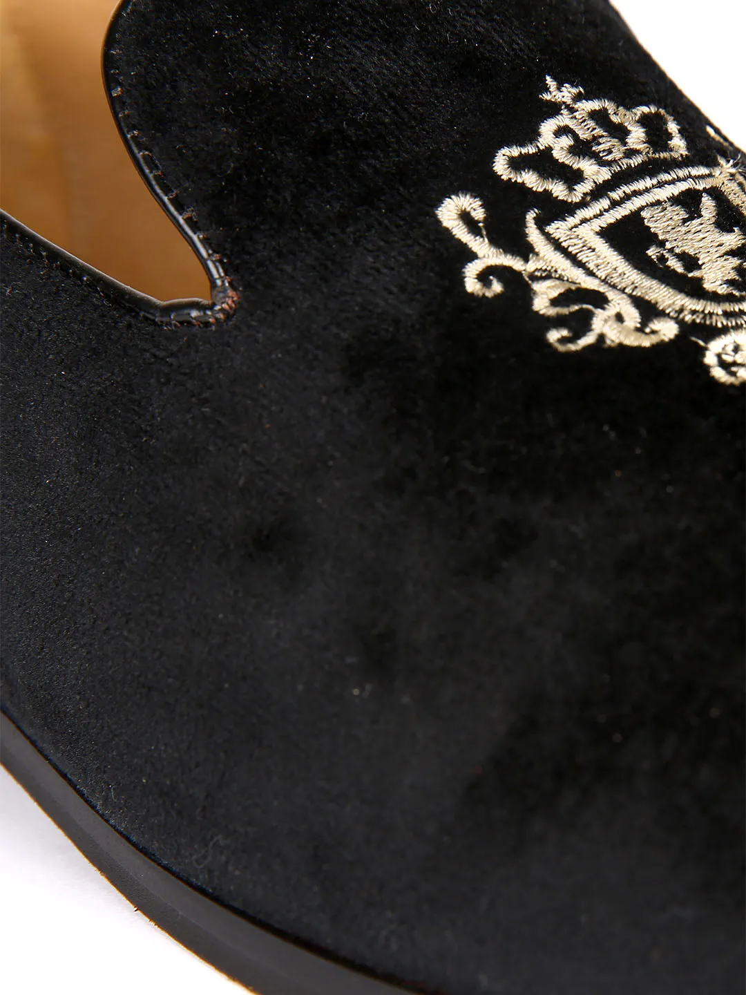 Empire Embroidered Loafers