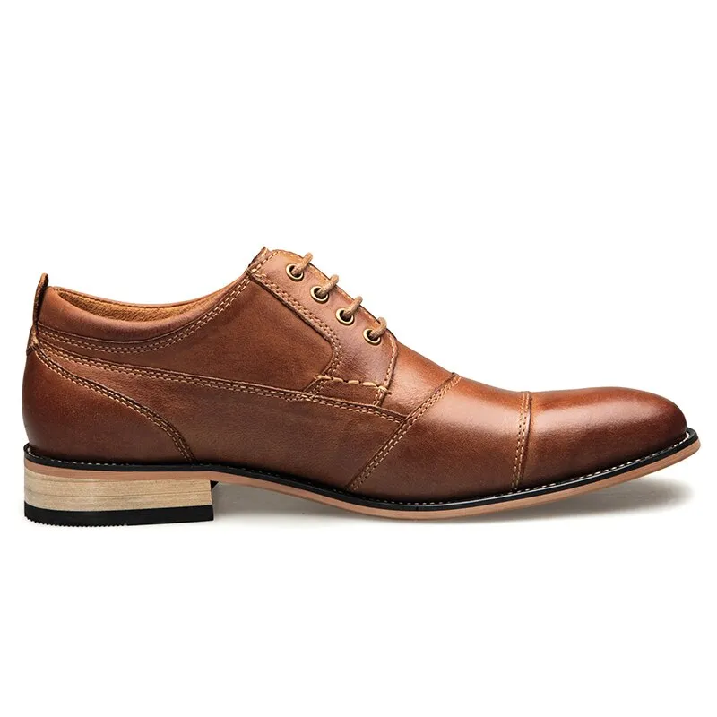 Funki Buys | Shoes | Men's Genuine Leather Derby Dress Shoes