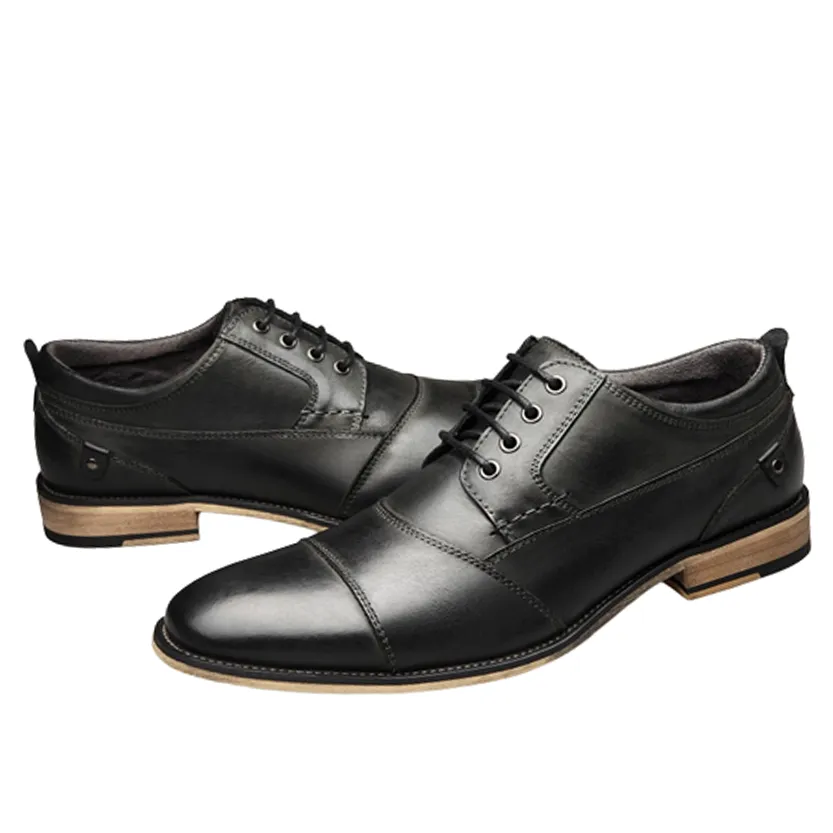 Funki Buys | Shoes | Men's Genuine Leather Derby Dress Shoes