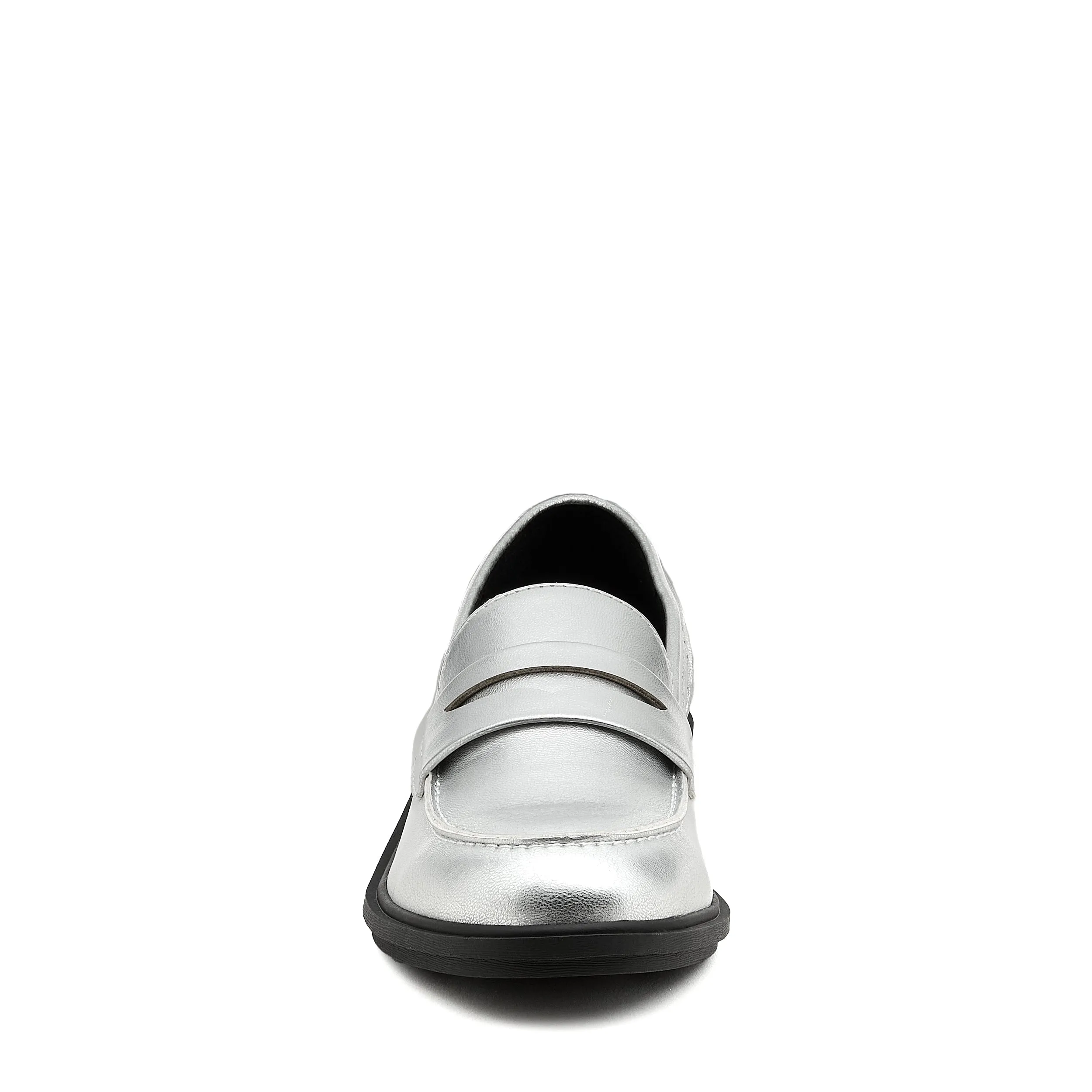 Gabby Silver Loafer