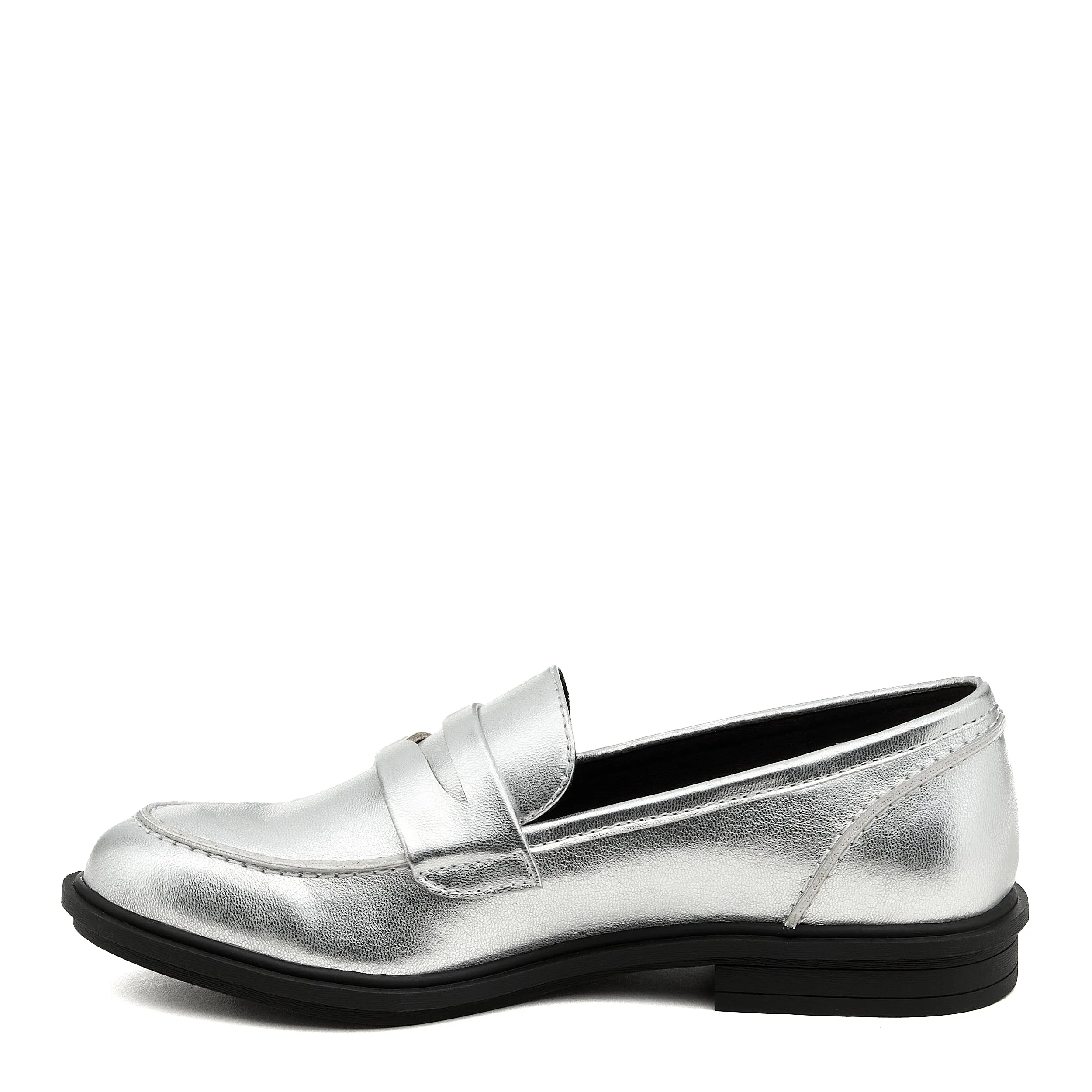 Gabby Silver Loafer