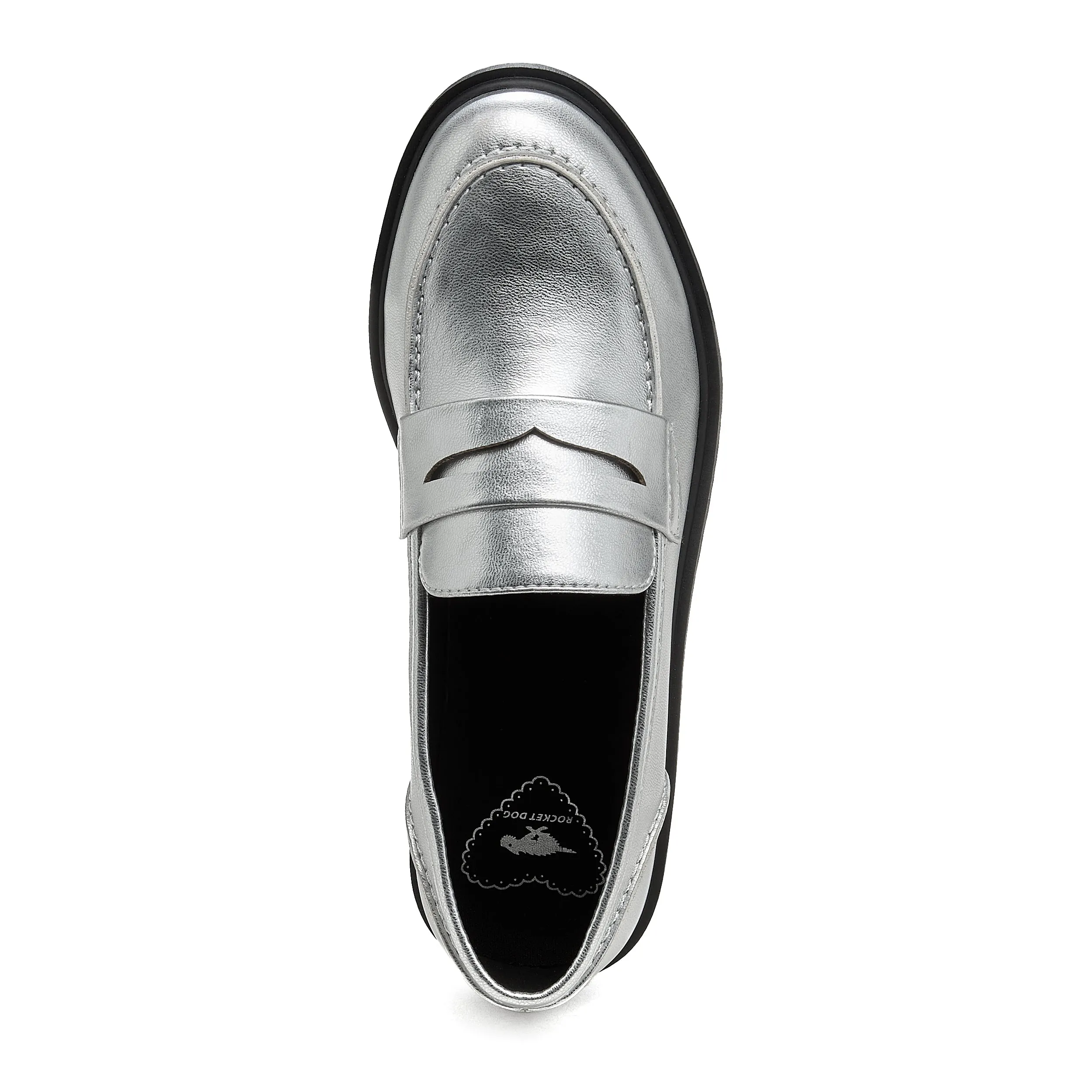 Gabby Silver Loafer