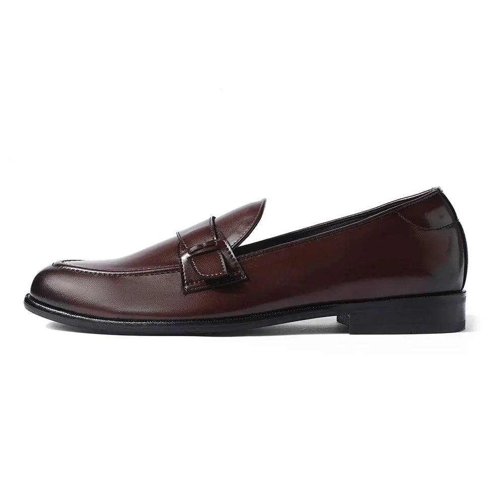 Garson - Dark Tan Loafers