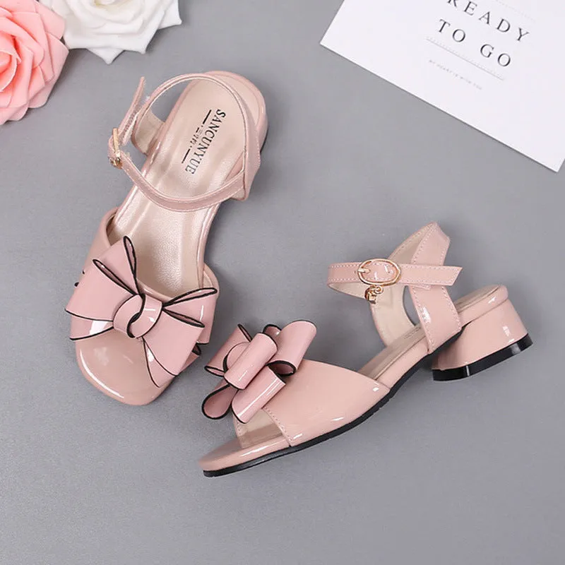 Girls Sandals Summer Hot Children Shoes Bowknot Girls Beach Sandal Kids Shoes