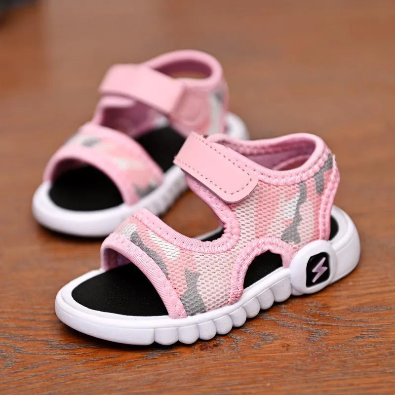 Girls Sandals Summer Kids Shoes Fashion Light Soft Flats Toddler Baby Girls Sandals