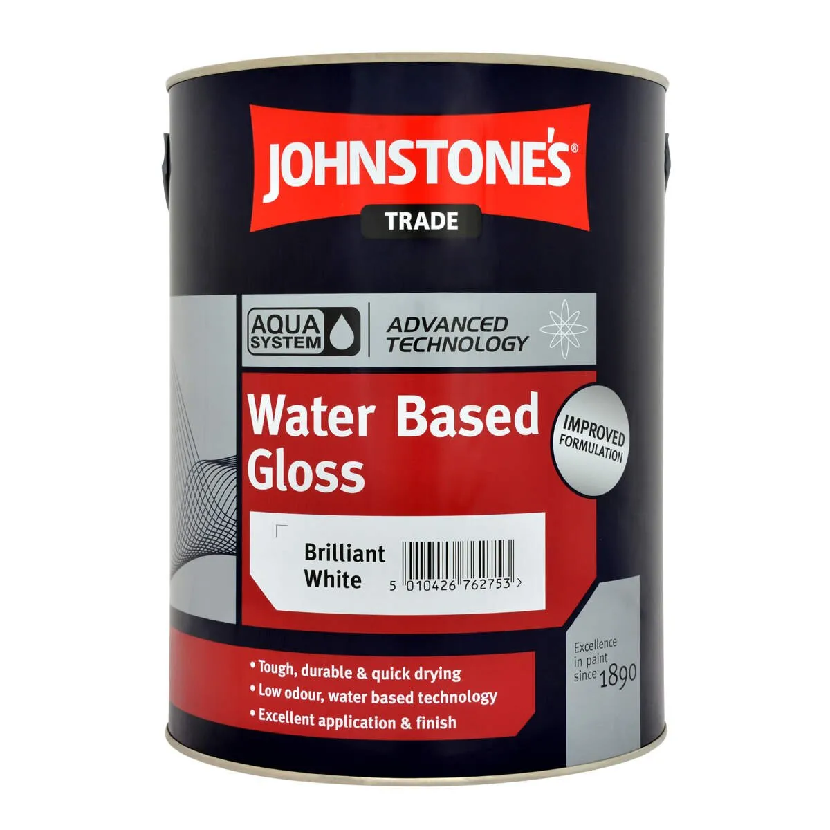 Johnstone's Trade Water Based Aqua Gloss Paint