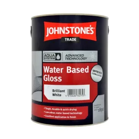 Johnstone's Trade Water Based Aqua Gloss Paint