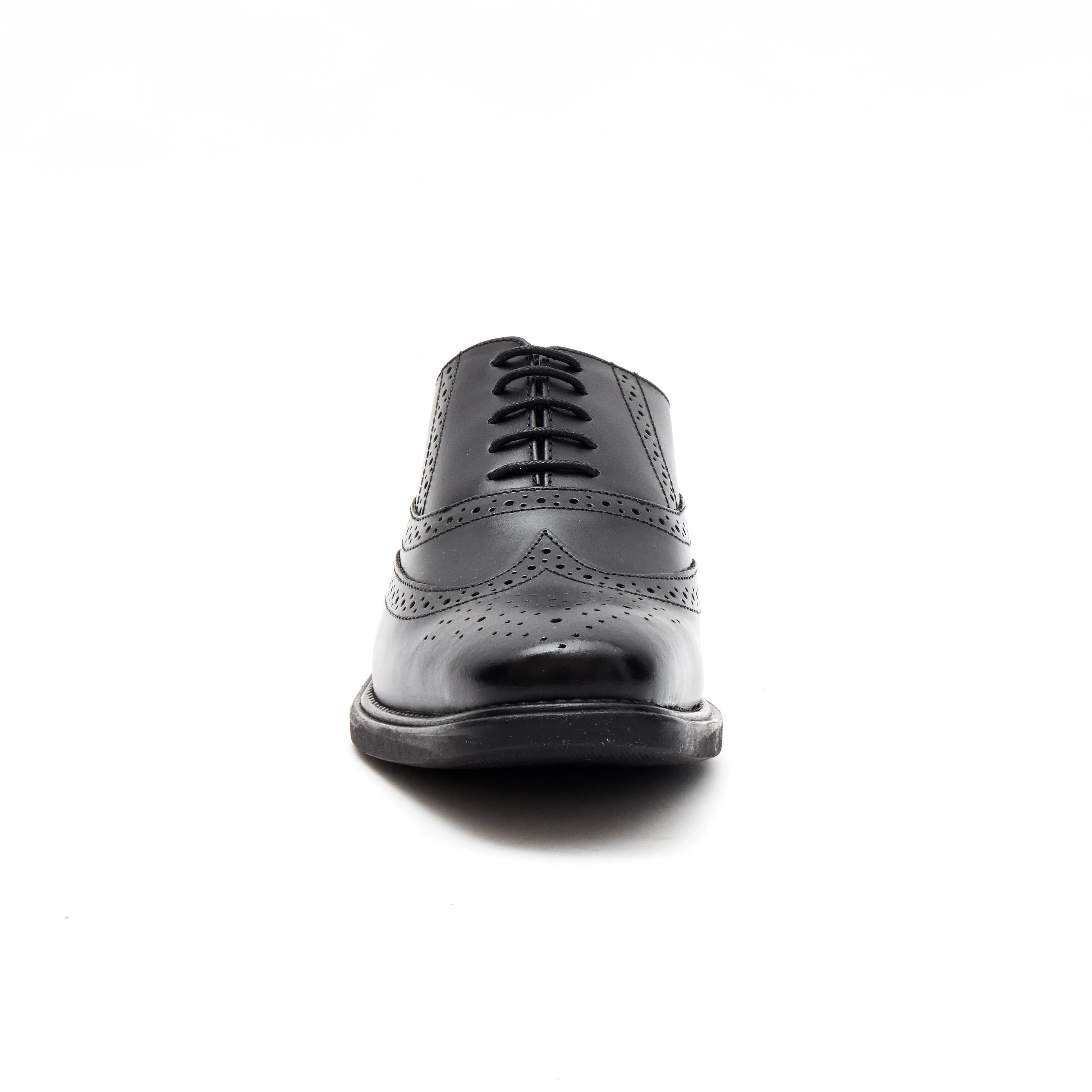 Mens Leather Formal Comfort Shoes-30817_Black