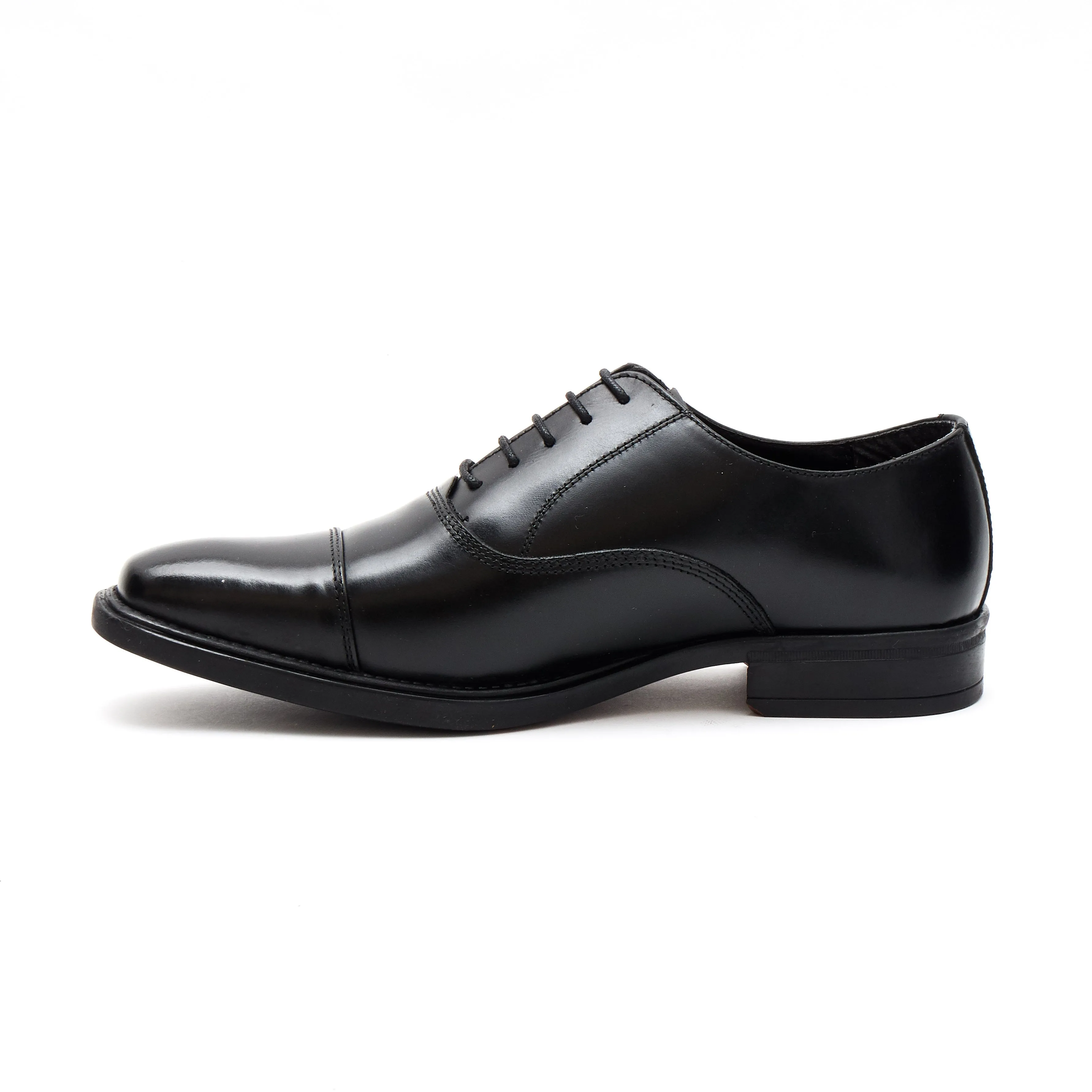 Mens Leather Formal Comfort Shoes-30977_Black