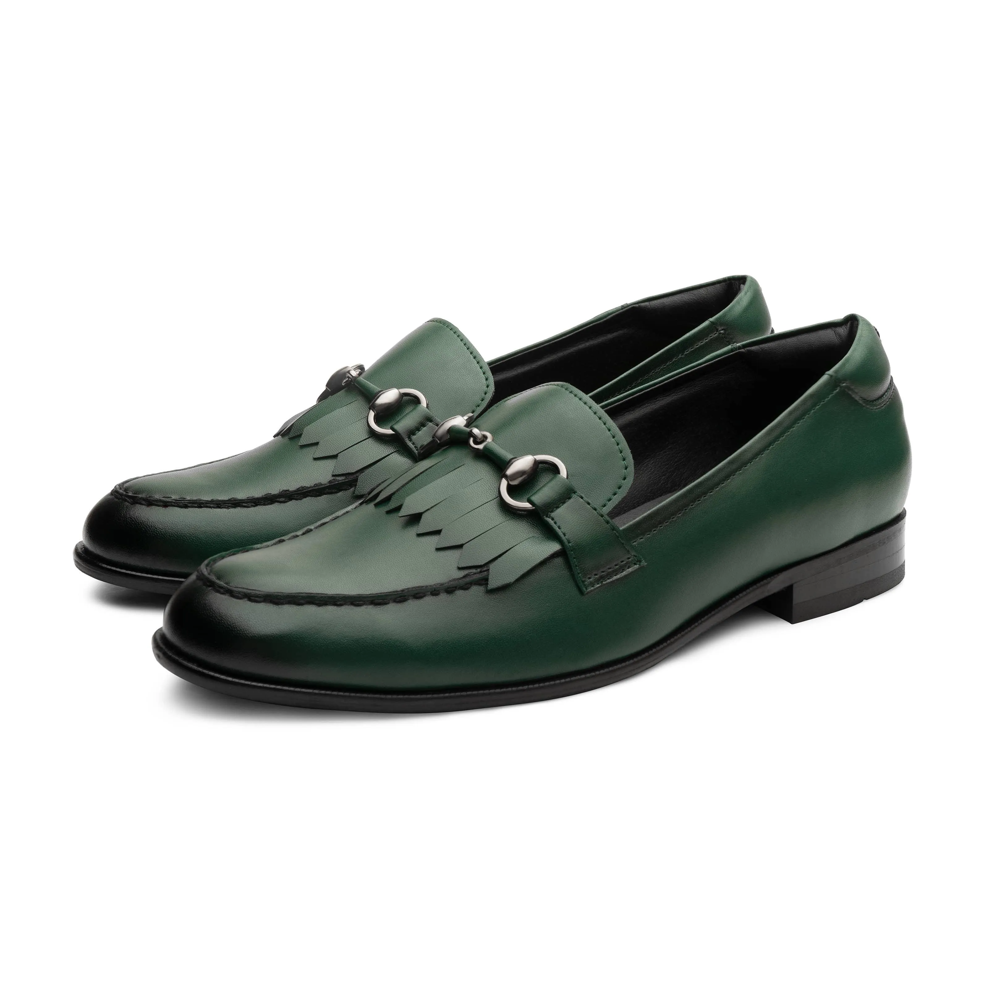 MONTLE | GREEN DUAL-TONE SLIP-ON