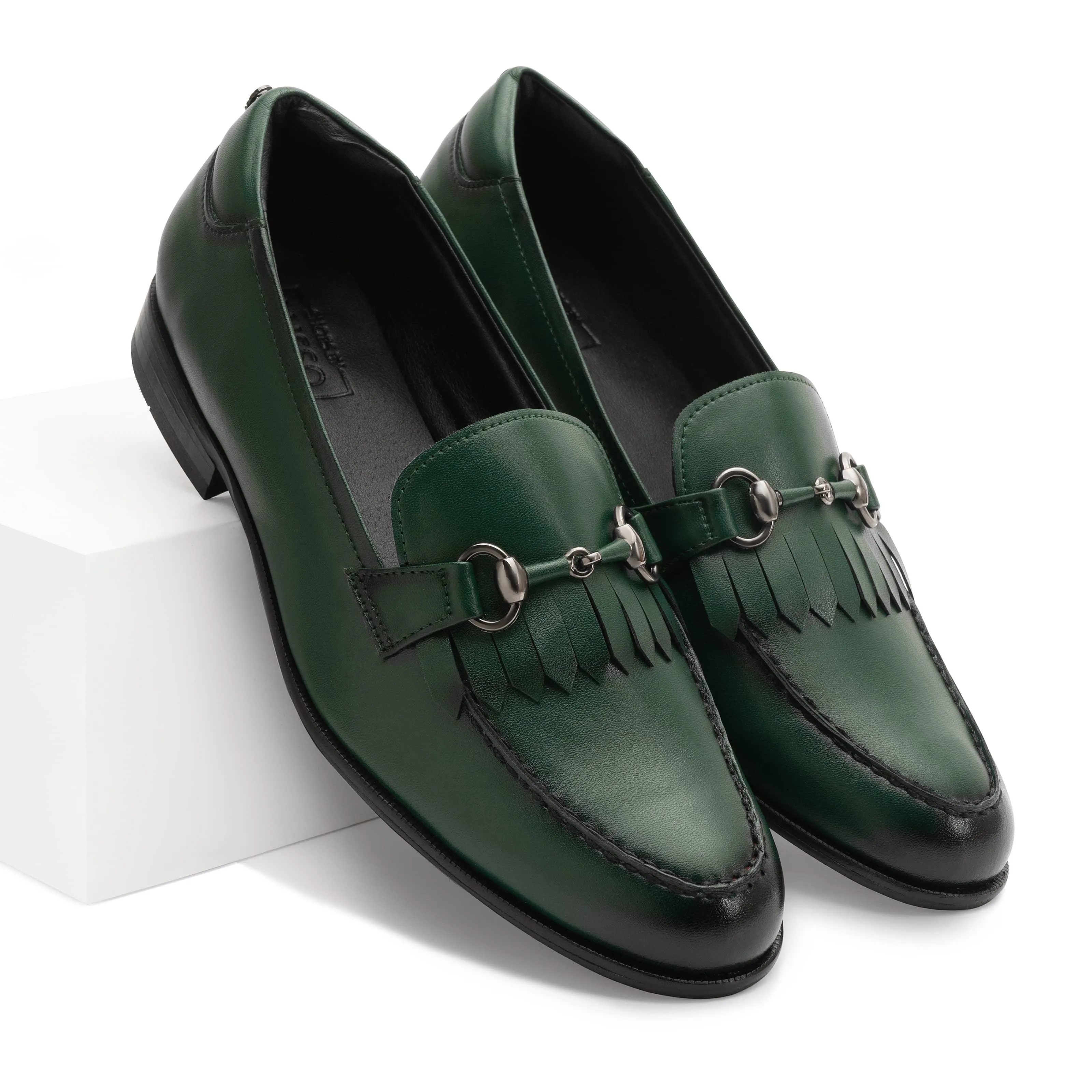 MONTLE | GREEN DUAL-TONE SLIP-ON