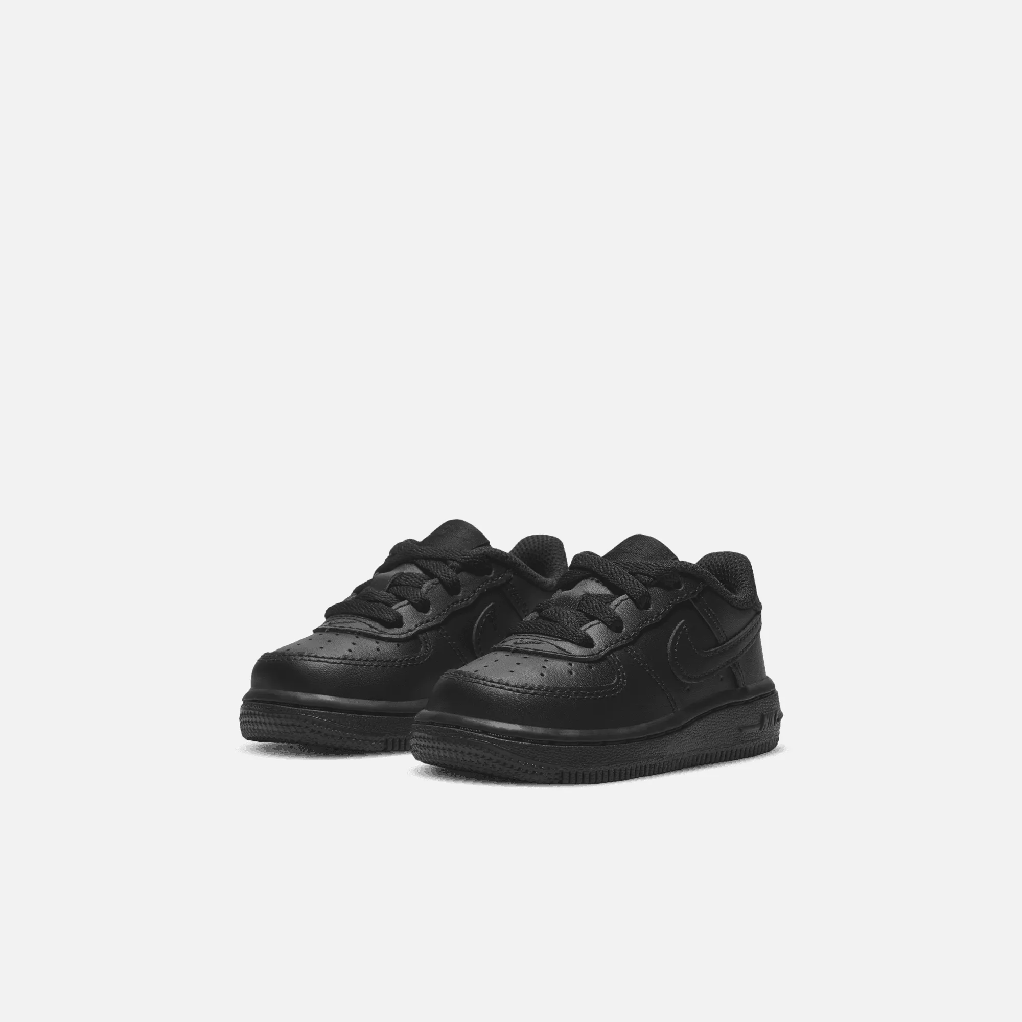 Nike Kids' Air Force 1 LE (TD) Triple Black