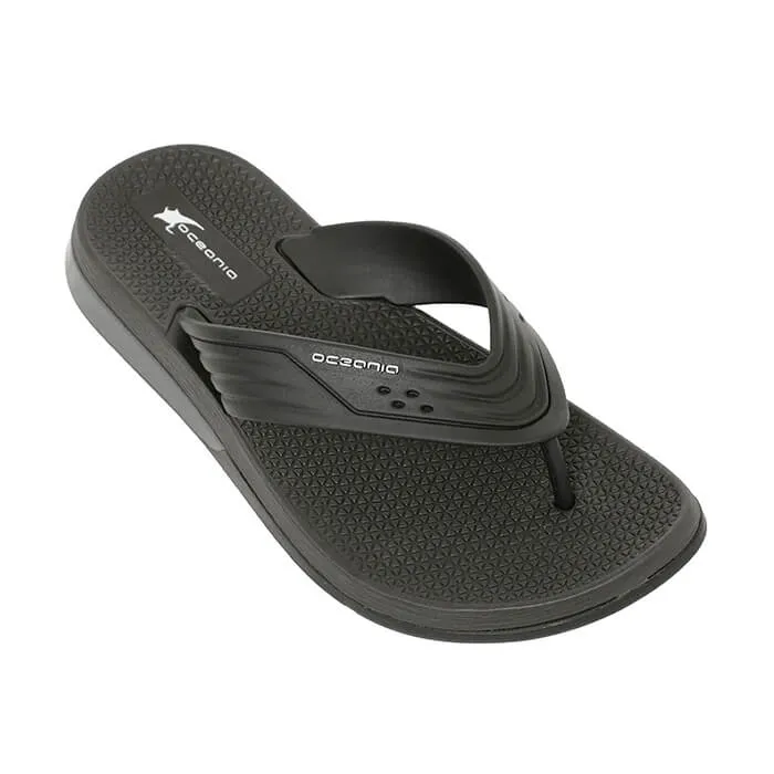 Oceania Wakesurf Sandals - Black/Grey