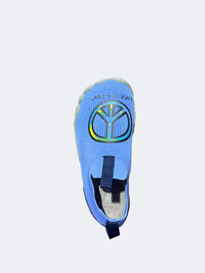 Oil And Gaz Slip On Kids-Boys Beach Aqua Shoes Blue