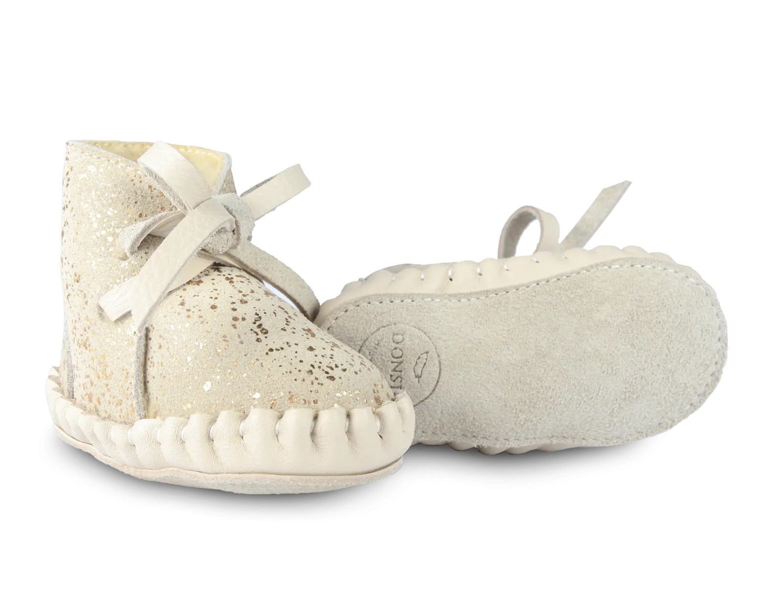 Pina Exclusive | Cream Metallic Suede