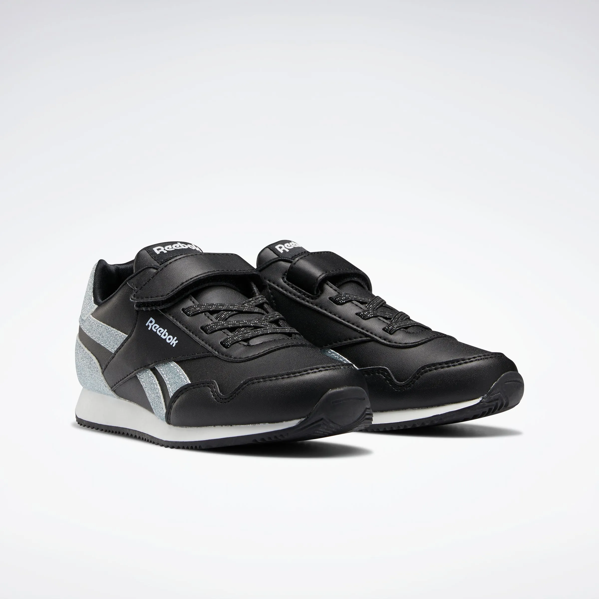 Reebok Footwear Kids Royal Classic Jog 3 Shoes Child Cblack/Cblack/Glablu