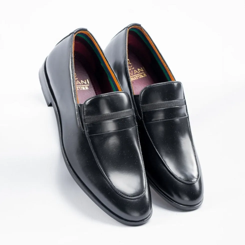 Reno Black Loafers