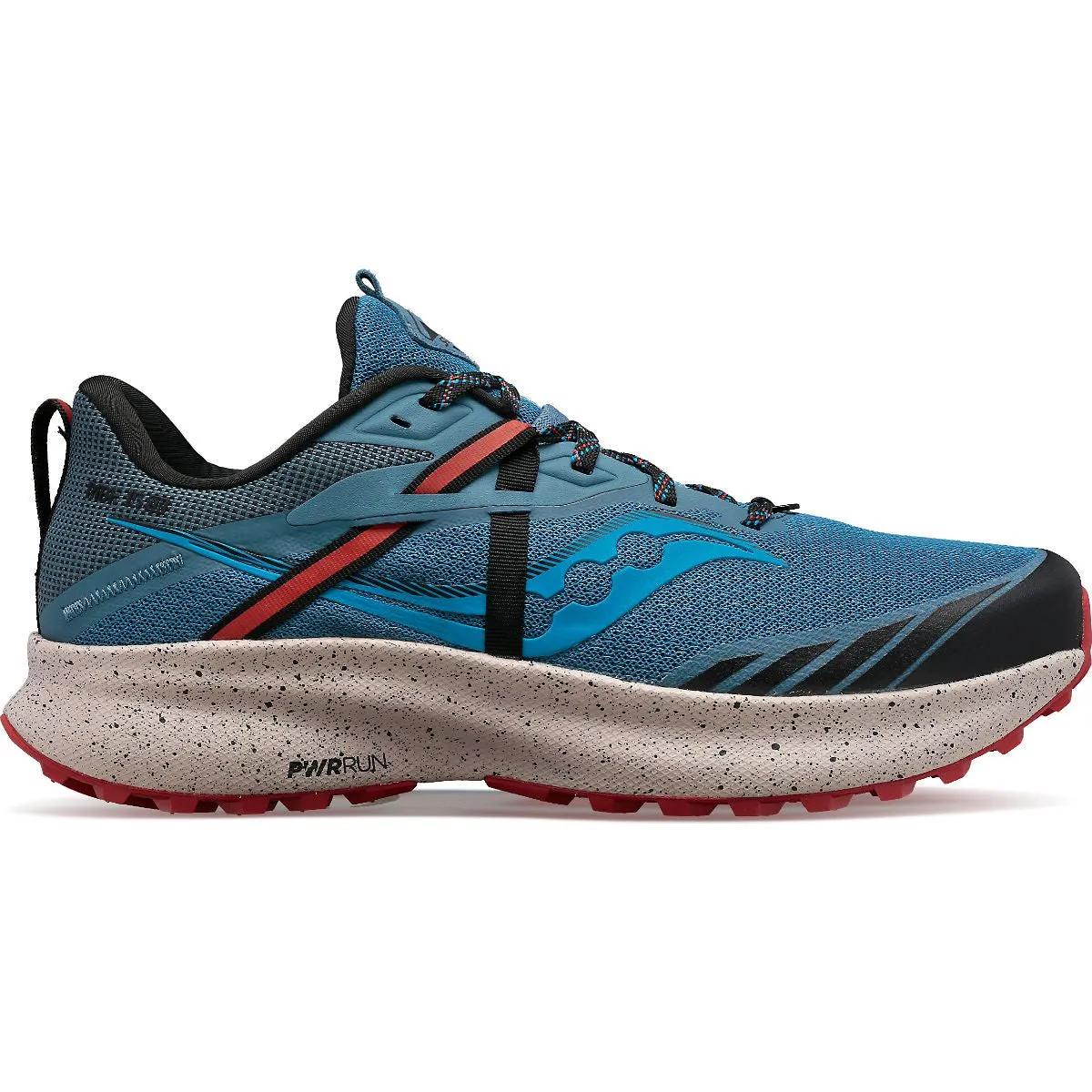 Saucony Ride 15 TR (Mens) - Deep Sea/Lava