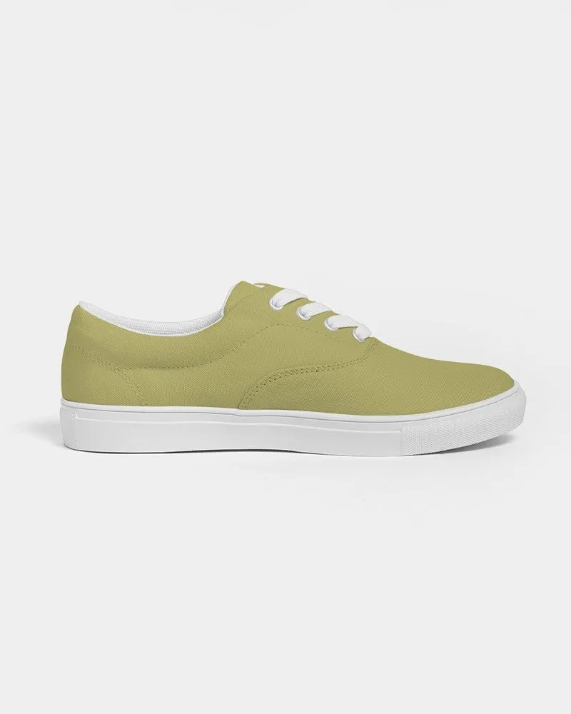 Shaded Pastel Yellow Canvas Sneakers | Men's | C0M0Y60K30