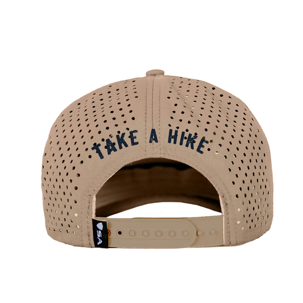 Special Edition Performance Snapback | Take a Hike | Khaki