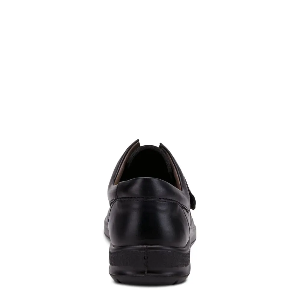 Spring Step Shoes Men's Black Slip-On Loafers