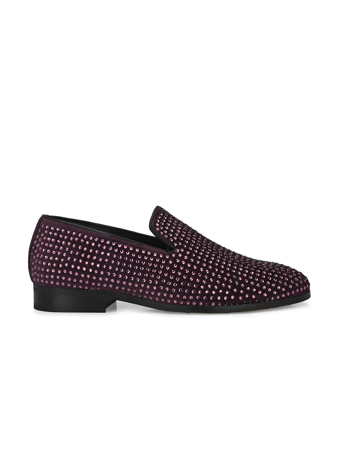 StarGaze Plum Slip-ons