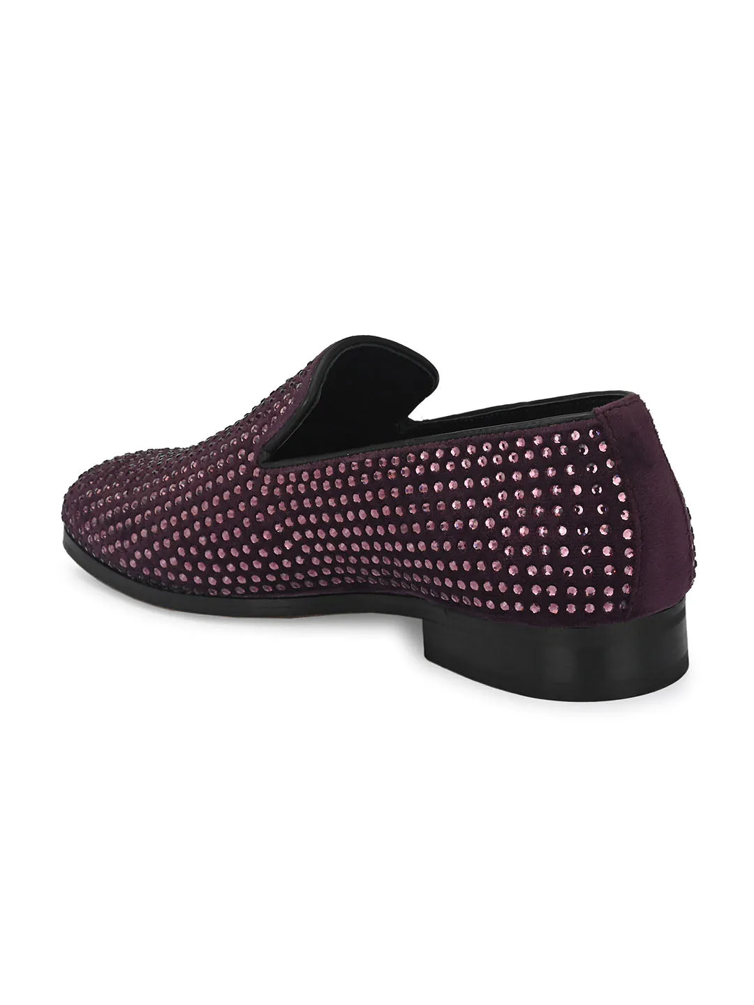 StarGaze Plum Slip-ons