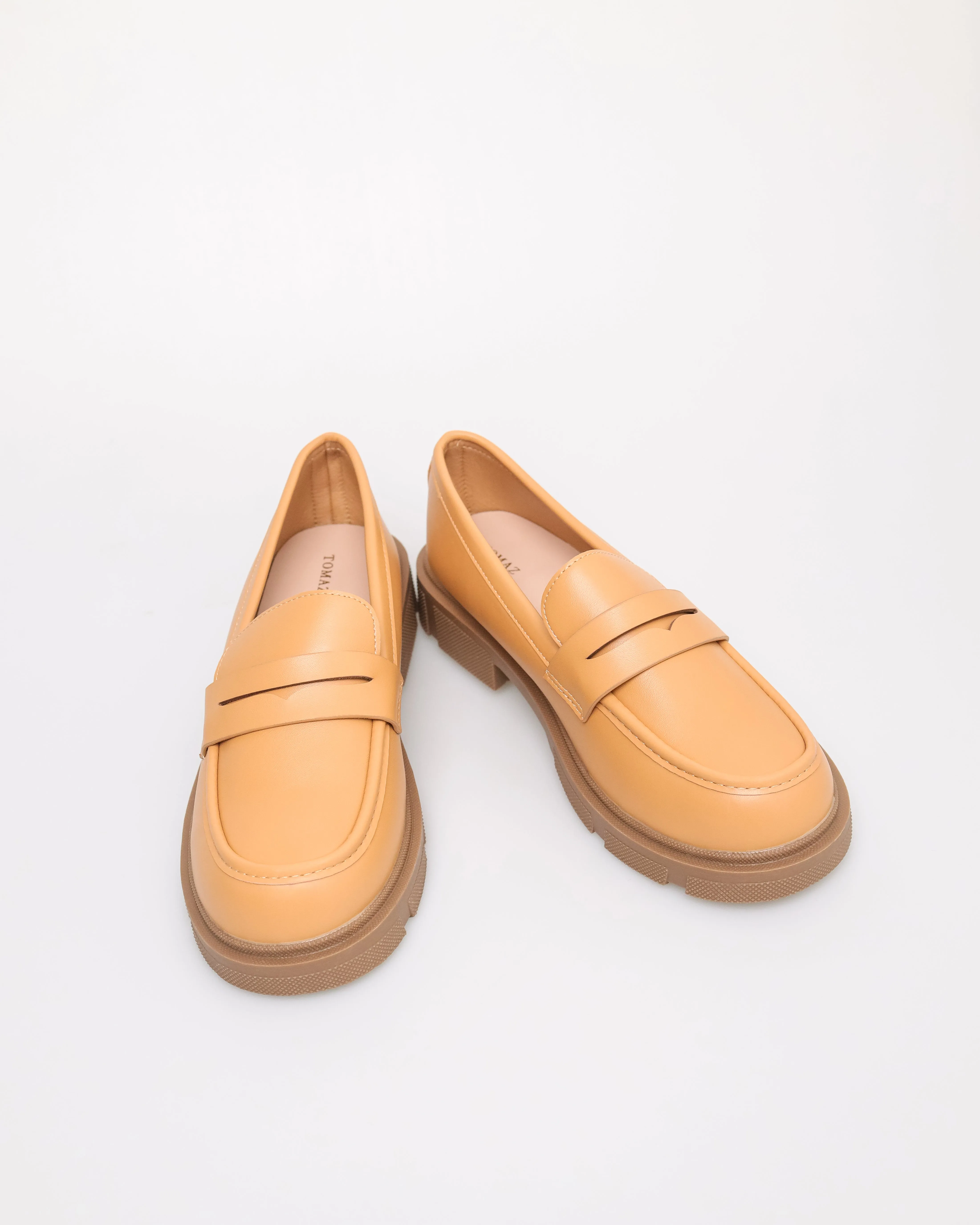 Tomaz NN343 Ladies Penny Loafer (Camel)