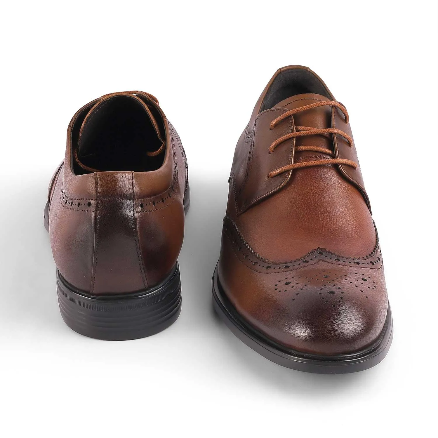 Tresmode St.James Brown Men's Oxford Brogue Lace Ups