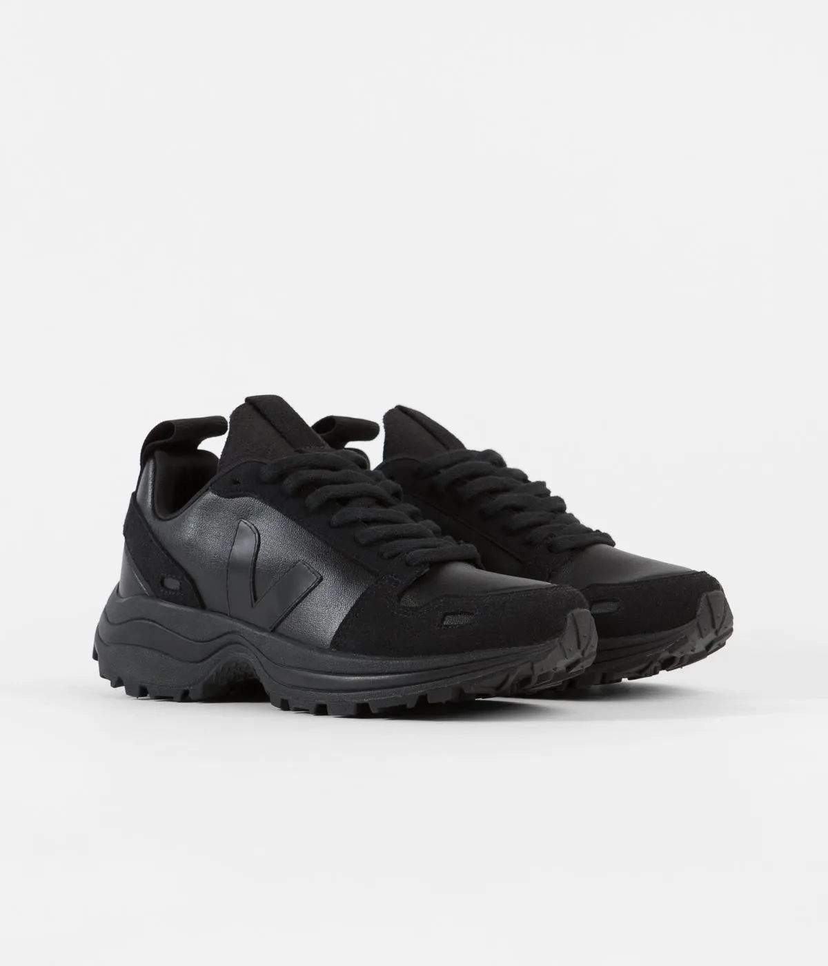 Veja x Rick Owens Hiking Shoes - Black / Transparent