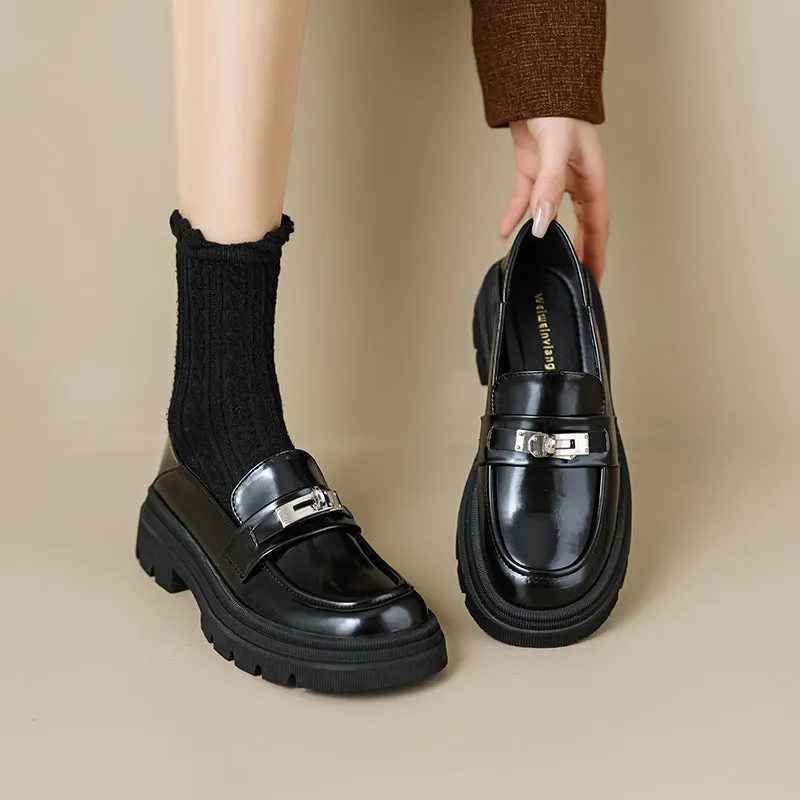 Women Retro Slip-on Soft Casual Loafers